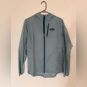 Patagonia women’s houdini jacket. M. Color no longer available. Thermal blue
